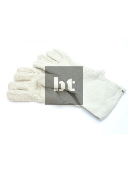 Backhandschuhe aus Leder und...