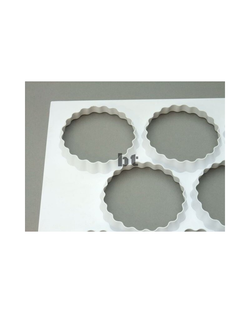 Ausstechmatte Rosette 20-tlg.