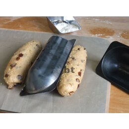 Stollenhaube Blauglanzblech für 750g Stollen