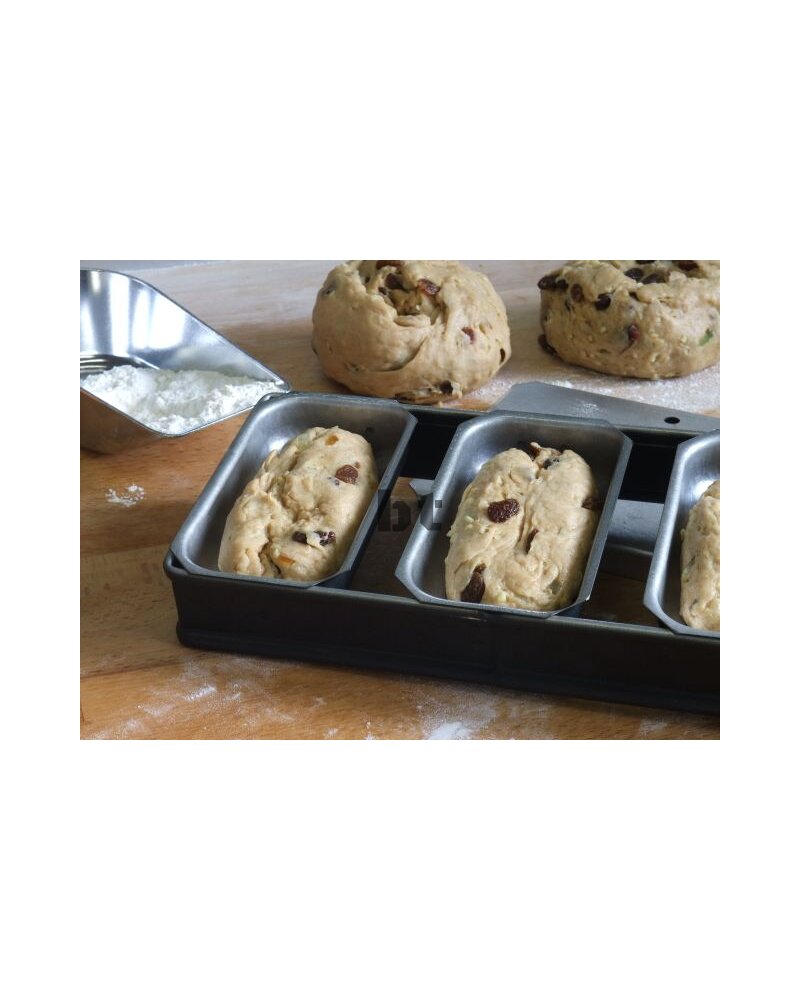 Weihnachtsstollen Backformverband 16-tlg. 200 g