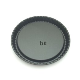 Obsttortenbodenform 28,5 cm mit geripptem Rand