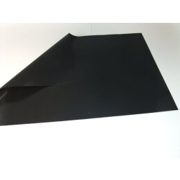 Dauerbackfolie schwarz 60 x 40 cm 0,11mm stark