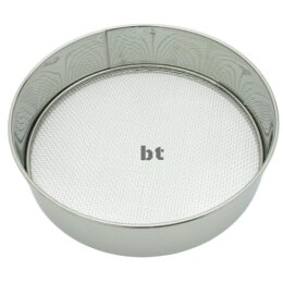 Mehlsieb Schüttelsieb mit 4 verschiedenen Einsätzen