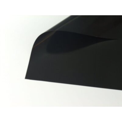 Dauerbackfolie schwarz 57 x 78 cm 0,25 mm stark