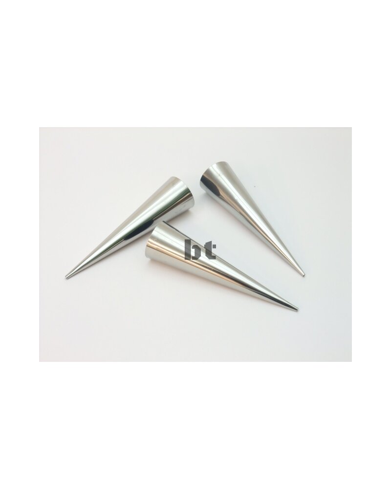Schillerlockenform 140x35mm Edelstahl