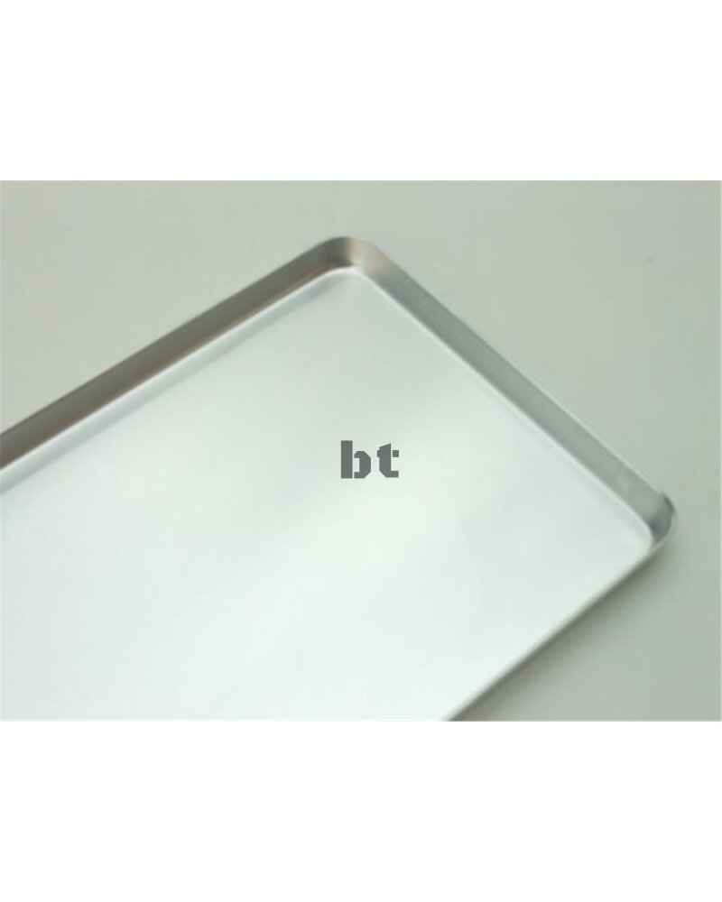 Thekenblech aus Aluminium Champagner eloxiert 60 x 20 cm