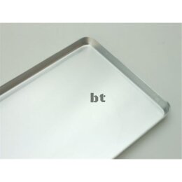Thekenblech aus Aluminium Champagner eloxiert 60 x 20 cm