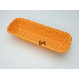 Kunststoff Brotform 35 cm orange gebraucht
