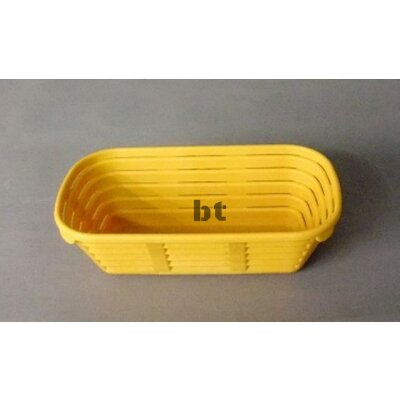 Kunststoff Brotform 25,5 cm offen orange gebraucht