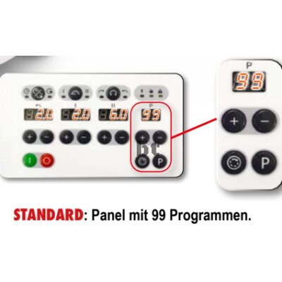 Spiralkneter für max. 40 kg Mehl bzw. 60 kg Teig