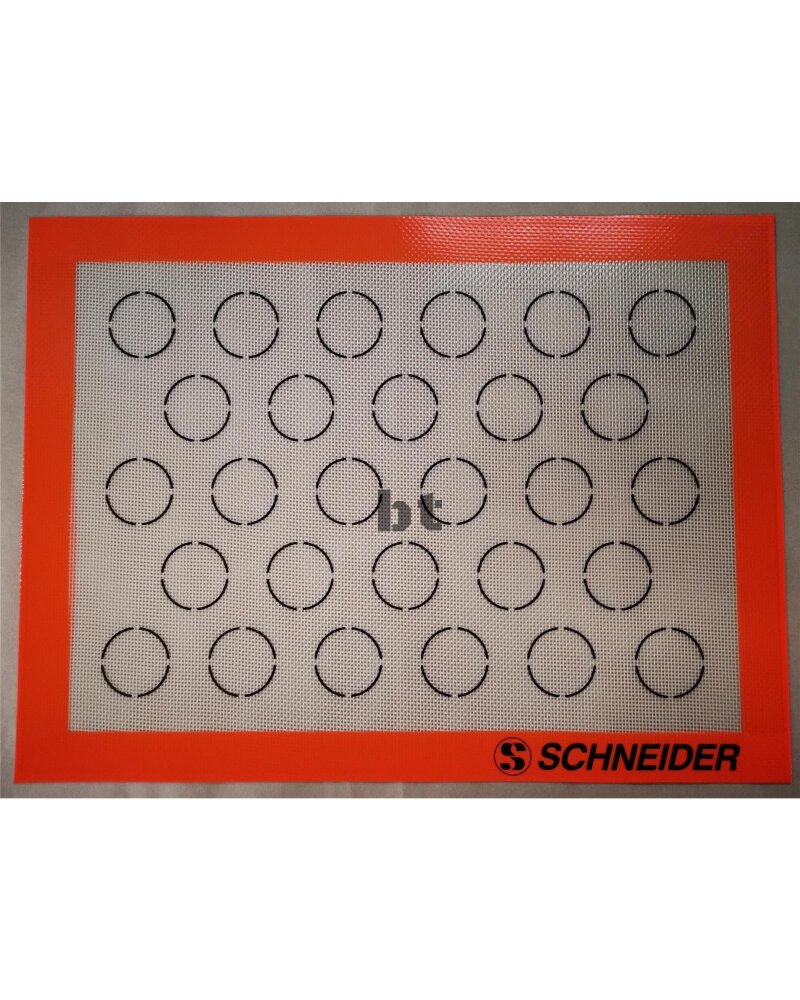Silikonbackmatte Macarons 300 x 400 mm