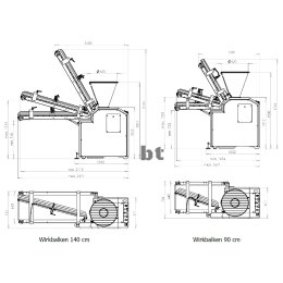 Volumenteigteiler BT-M
