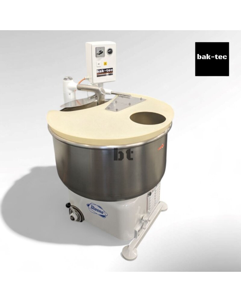 Diosna Hubkneter S 120 Plus für max. 75 kg Mehl bzw. 120 kg Teig