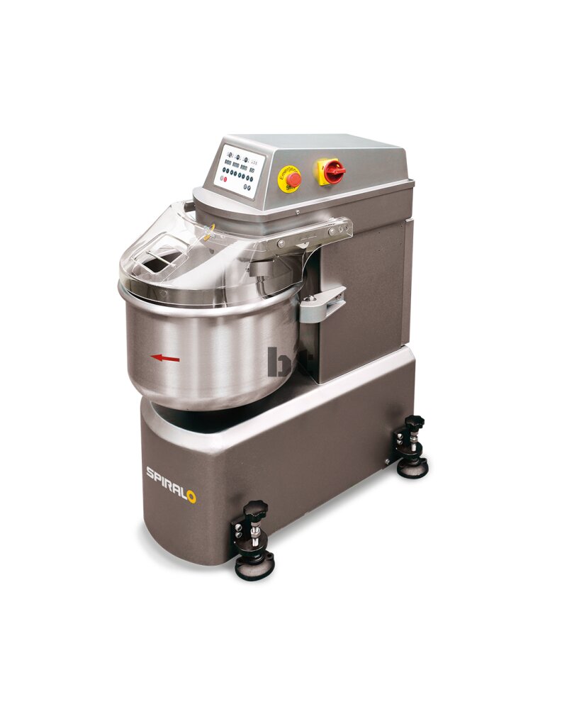 Spiralkneter SM2-25E für max. 15 kg Mehl bzw. 25 kg Teig