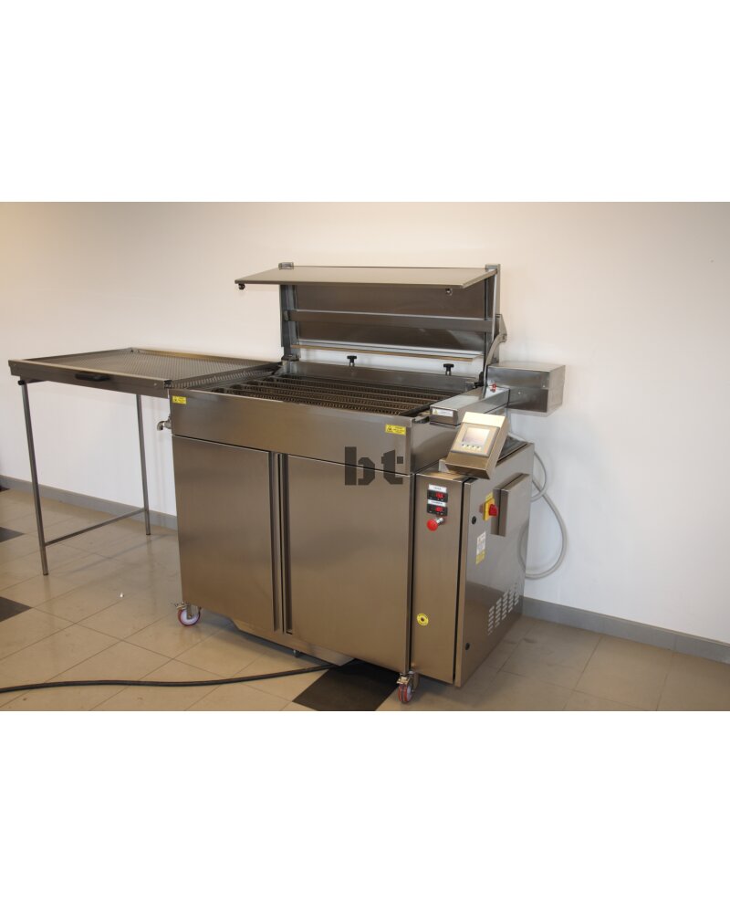 Fettbackautomat für 36 Berliner, mit Gärschrank