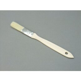 Glasurpinsel flach 20 mm mit Holzgriff